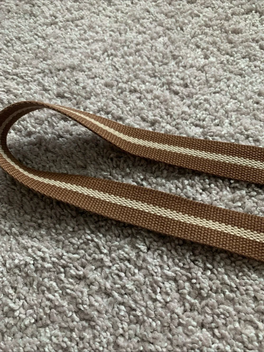 Vintage Boy Scouts Brown Belt with Brass Buckle 44